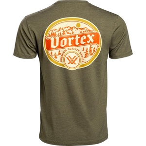 image:imageVortex Mens Alpine Continental Short Sleeve TShirtsMilitary Heather