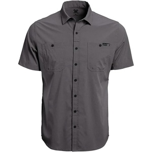 image:imageVortex Mens Alpine Cove Short Sleeve Shirts  UPF Sun Protection Moisture Wicking Quick Dry Temperature Regulating FabricTurbulence