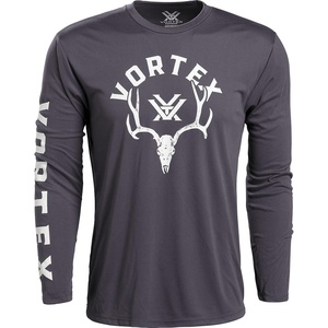 image:imageVortex Mens Antler Envy Long Sleeve TShirtsCharcoal