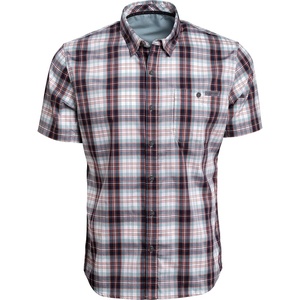 image:imageVortex Mens Coolmax Fast Twitch ButtonDown Short Sleeve Shirts  Moisture Wicking Stretch UPF Protection Wrinkle FreePicante
