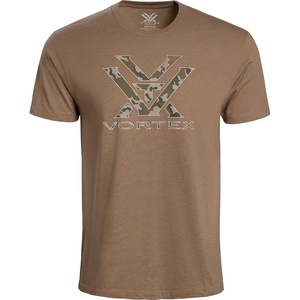 image:imageVortex Mens Core Logo Short Sleeve TShirtsCoyote Heather Camo