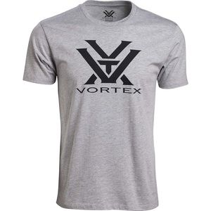image:imageVortex Mens Core Logo Short Sleeve TShirtsGrey Heather