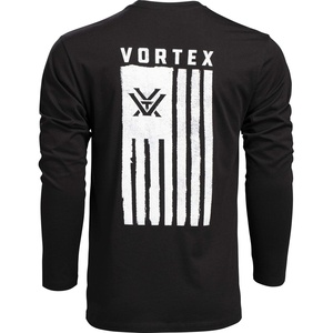 image:imageVortex Mens Salute Long Sleeve TShirtsBlack