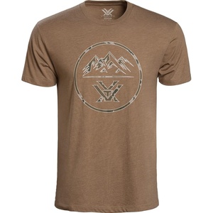 image:imageVortex Mens Three Peaks Short Sleeve ShirtsCoyote Heather