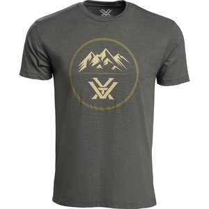 image:imageVortex Mens Three Peaks Short Sleeve ShirtsDark Olive Heather
