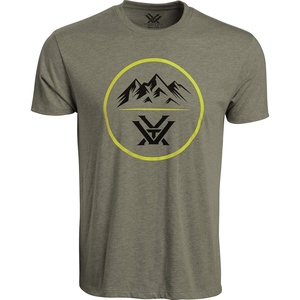 image:imageVortex Mens Three Peaks Short Sleeve ShirtsMilitary Heather