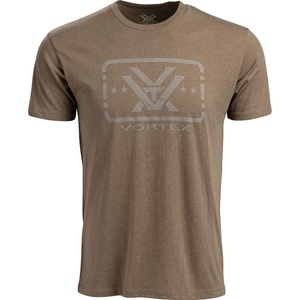 image:imageVortex Mens Trigger Press Short Sleeve TShirtsCoyote Heather