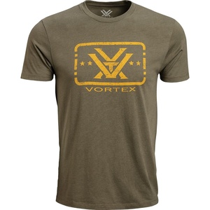 image:imageVortex Mens Trigger Press Short Sleeve TShirtsMilitary Heather