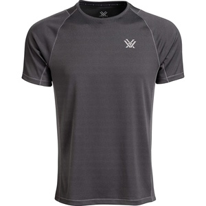 image:imageVortex Mens Weekend Rucker Short Sleeve Shirts  Moisture Wicking UPF Sun Protection Stain Release TechnologyCharcoal