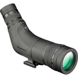 image:imageVortex Optics Crossfire HD Spotting Scopes  HD Optical System Wide Field of View Helical Focus Tripod Adaptable Rubber Armor Waterproof Fogproof Shockproof  Unlimited Unconditional Warranty1236x50 Angled