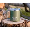 image:imageVortex Insulated 12oz Mugs  Double Wall Vacuum Insulated BPA Free No Sweat Design Removable amp Cleanable Gasket On Lid Splash Proof Lid  Unlimited Unconditional WarrantyLichen