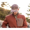 image:imageVortex Mens Anchor Point Fleece Full Zip JacketsSequoia Heather