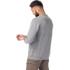 image:imageVortex Mens Comfort Crewneck SweatersGrey Heather