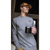 image:imageVortex Mens Comfort Crewneck SweatersGrey Heather