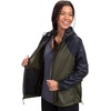 image:imageVortex Womens Active Outdoor Watertight Storm Silencer Rain Breaker JacketForest Night