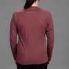 image:imageVortex Womens Alpine Line Long Sleeve ShirtsBurgundy Heather