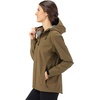 image:imageVortex Womens Cloud Shaker Waterproof Seamsealed Breathable Packable Rain Jacket With Adjustable Hood and HemMilitary Olive