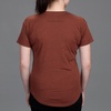 image:imageVortex Womens Core Logo Short Sleeve ShirtsRust Heather