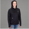 image:imageVortex Womens Fall MoistureWicking 50 UPF SunProtective HighPerformance Polyester Hooded PulloverBlack