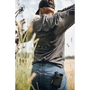 image:imageVortex Womens Meridian Mountain Long Sleeve TShirtsCharcoal Heather