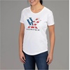 image:imageVortex Womens Stars and Stripes Short Sleeve TShirtWhite