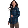 image:imageVortex Womens Timber Rush Flannel MoistureWicking HighPerformance Cotton Long Sleeve ShirtBreaker