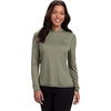 image:imageVortex Womens Womens Sun Slayer Moisturewicking 50 Upf Sunprotective Highperformance Polyester HoodieLichen
