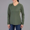 image:imageVortex Womens Womens Weekend Rucker MoistureWicking UPFProtective HighPerformance Long Sleeve ShirtForest Night