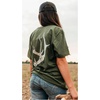 image:imageVortex Youth Shed Seeker Short Sleeve TShirtsOlive Heather