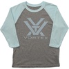 image:imageVortex Kids Long Sleeve Logo TShirtsIce Blue