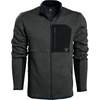 image:imageVortex Mens Anchor Point Fleece Full Zip JacketsGrey Heather
