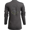 image:imageVortex Womens Meridian Mountain Long Sleeve TShirtsCharcoal Heather