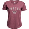 image:imageVortex Womens Vortex U ShirtsBurgundy Heather
