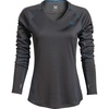 image:imageVortex Womens Womens Weekend Rucker MoistureWicking UPFProtective HighPerformance Long Sleeve ShirtCharcoal