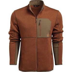 image:imageVortex Mens Anchor Point Fleece Full Zip JacketsSequoia Heather
