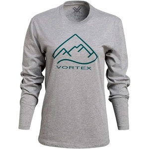 image:imageVortex Womens Alpine Line Long Sleeve ShirtsGray Heather