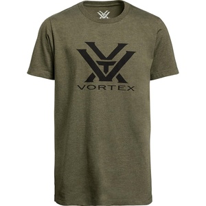 image:imageVortex Youth Core Logo Short Sleeve TShirtsOlive Heather