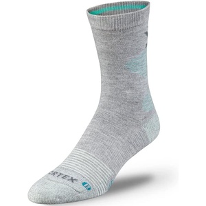 image:imageVortex womens Outdoor Hunting Quick Dry Pursuit Trail Stay Active SocksGray Heather  Aqua