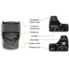 image:imageVortex DefenderST Micro Dot Sights  Motion Activation with AutoShutoff DeltaPoint Pro Footprint Top Mount Battery FastRack Texturing  Unlimited Unconditional WarrantyBlack