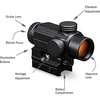 image:imageVortex Optics Spitfire 1x Prism Scope  DRT Reticle MOAPrism Scope