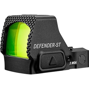image:imageVortex DefenderST Micro Dot Sights  Motion Activation with AutoShutoff DeltaPoint Pro Footprint Top Mount Battery FastRack Texturing  Unlimited Unconditional WarrantyBlack