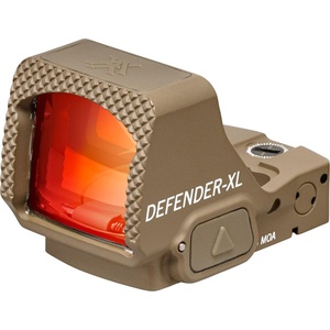 image:imageVortex DefenderXL Micro Dot Sights  Motion Activation with AutoShutoff DeltaPoint Pro Footprint FastRack Texturing Top Mount Battery  Unlimited Unconditional WarrantyTan