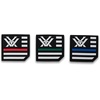 image:imageVortex Salute Patch Snap Back Cap  Includes Thin Red Line Thin Blue Line amp Thin Green Line PatchesBlack