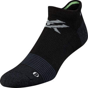 image:imageVortex Optics Mens Pursuit Trail Active No Show SocksBlackToxic Green