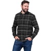 image:imageVortex Mens Timber Rush Flannel ShirtsBlack