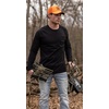 image:imageVortex Mens Outland Heavyweight Long Sleeve Pocket TShirtsBlack