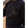 image:imageVortex Mens Outland Heavyweight Long Sleeve Pocket TShirtsBlack