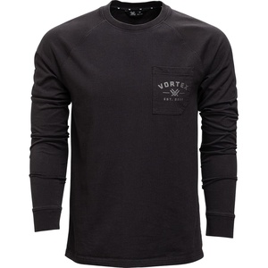 image:imageVortex Mens Outland Heavyweight Long Sleeve Pocket TShirtsBlack